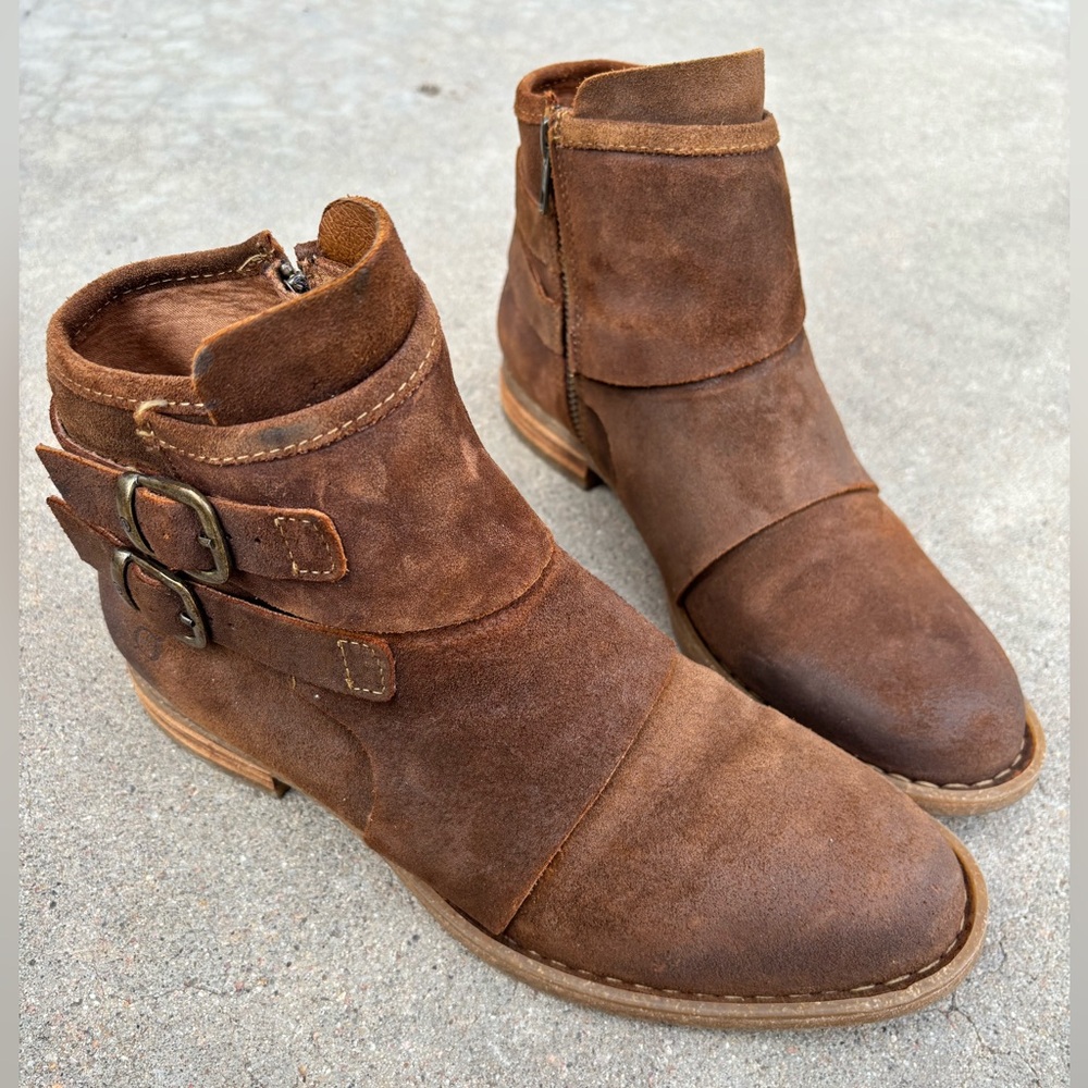 Born Moraga leather ankle boots